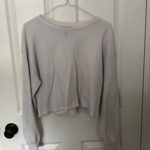 Crop too sweater